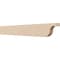 Ekena Millwork 2in. W x 4in. H x 28in. L Del Monte Woodgrain TimberThane Rafter Tail, Primed Tan RFTUR02X04X28DELRCPR - alternate 1